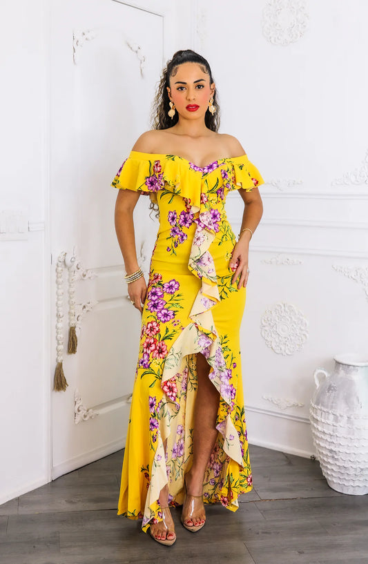 Sophia | Sunshine Flower Dress